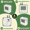 KOMIA Eco Keeper, Eco Check, Outlet Type, Program Timer, Button