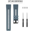 Meifox Compatible with Garmin Forerunner 35 Band,Solf Silicone Replacement Bands