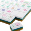 160 Acrylic Mahjong Tiles Rose Red Four-Player Mahjong in Stock