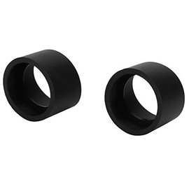 Oumefar Eyepiece Guard 2Pcs Rubber Eyepiece Cover Protector Eyeshields Telescope Protector with 36mm Diameter for Stereo Microscope (KPH1 Bevel)