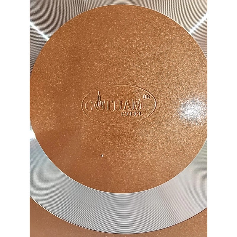 Gotham Steel Copper Cast Series 10.5-Inches Aluminum Griddle