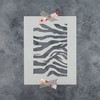 Tiger Stripes Stencil for Walls and Crafts - Reusable Stencils