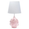 Lambs & Ivy Signature Botanical Baby Pink Floral Nursery Lamp