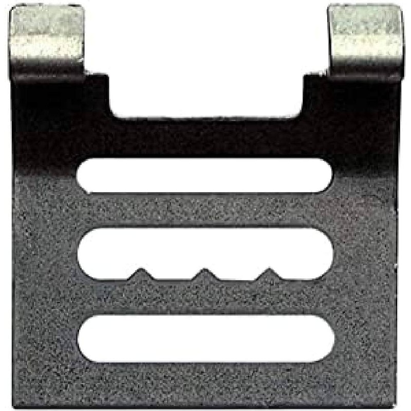 plastik2 10 x Silver Iron Roller Shutter Hooks Hanging Rail