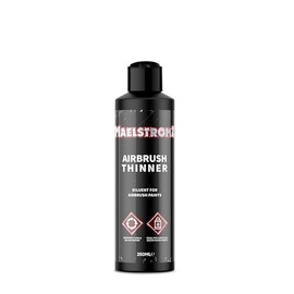 Maelstromz - Airbrush Thinner | Acrylic Paint Solution, Flow Improver for Airbrushing and Painting, Model Building - 250ml