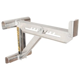 Metaltech 1 Unit 2-Rung Ladder Jack E-LJ20, Aluminum Jack for Scaffolding Extensions and Work Platforms, Scaffold, Masonry, Painting, Roofing Tool for Job Site and Home Improvement