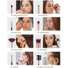 16-teiliges Make-up-Pinsel-Set, rosa, goldfarben, Synthetik, für Foundation, Mischpulver, für Gesicht,