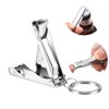 Folding Nail Clippers Portable Nail Clippers with File, Ultra Sharp,