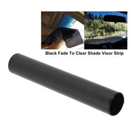 Car Window Tint Film Block Windshield Sun Visor Strip with Scraper Universal 20x150cm Privacy