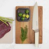 CHUSHIJI 15-Piece Kitchen Knife Set with Block, Premium High Carbon