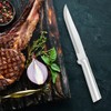 RADA Cutlery Stubby Butcher Knife (R106), 5.38" Stainless Steel Hollow