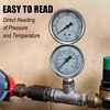 JOEJET Pressure Washer Gauge, Pressure Washer Pressure Gauge and Temperature