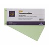 200 Dividers in Green, 24 x 10.5 cm, Punched, 180