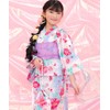 Bee saa01400 3-Piece Kids’ Yukata Set, Girls, Summer, Easy to