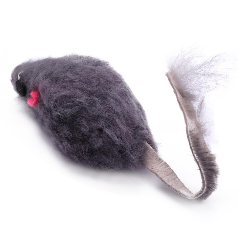 SUNCHSEN Real Rabbit Fur Mice Toys Pet Toy Children's Toys
