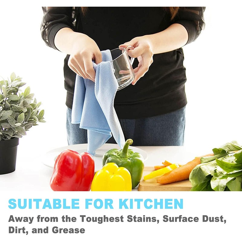 Korwex Window Cleaning Cloth, Glass Cleaning Cloth, Streaks Schatches Free.