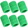 6 Pcs Sports Wristbands Sports Absorbent Wristband Wrist Athletic Sweat