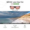Mryok Polarized Replacement Lenses for Oakley Jawbone Vented - Peach