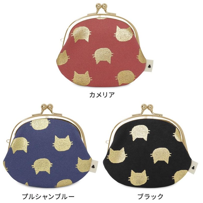 AYANOKOJI Wallet 01 3.3 inch, HAKU Nyanko Camellia