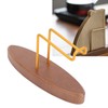 Wood Coffee Filter Holder Easy Access Space Saving Coffee Filter