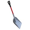 TABOR TOOLS Snow Scoop with Fiberglass Handle, 15 Inch Wide