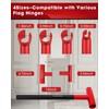 Door Hinge Adjustment Tool for Flag Hinges,Hinge Gap Adjusting Wrench