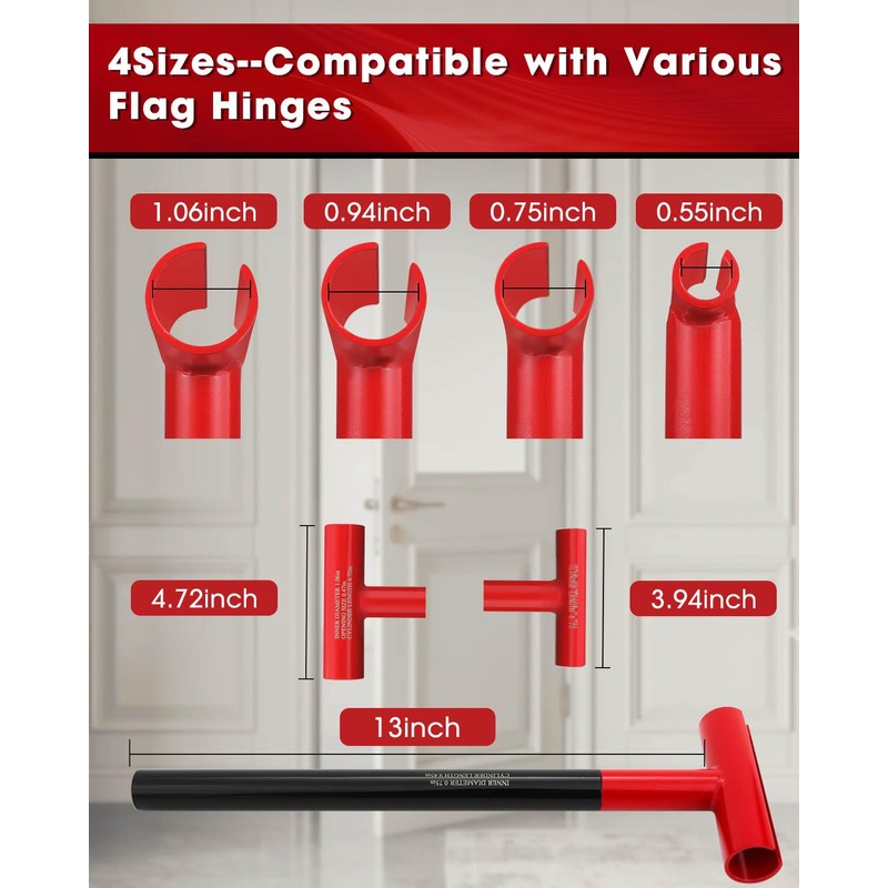 Door Hinge Adjustment Tool for Flag Hinges,Hinge Gap Adjusting Wrench