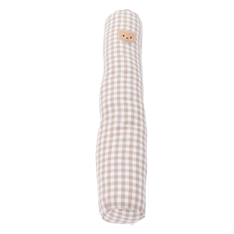 Multifunctional Baby Bolster Soft Breathable Cotton Cute Bear Pattern Infant