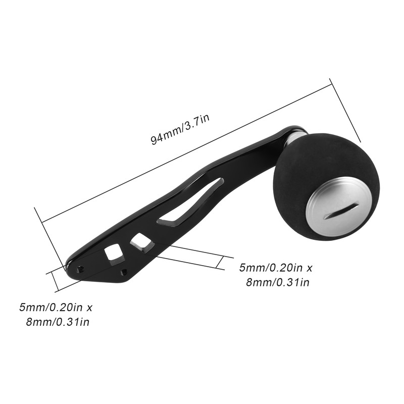 Fishing Reel Handle Grip Baitcasting Reel Rocker Arm for A/D/S