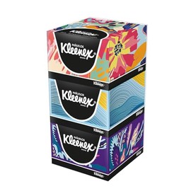 Kleenex Cottonelle Pauelos Faciales Boutique, Paquete de 3 cajas con 70 piezas cu de doble hoja                                                       