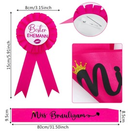 JWDMHSJ Men's jga costume set, bachelor party men's costume, tutu men, jga men's costume, jga costume men, jga men's decoration, for hen party costume accessories, men's wedding decoration