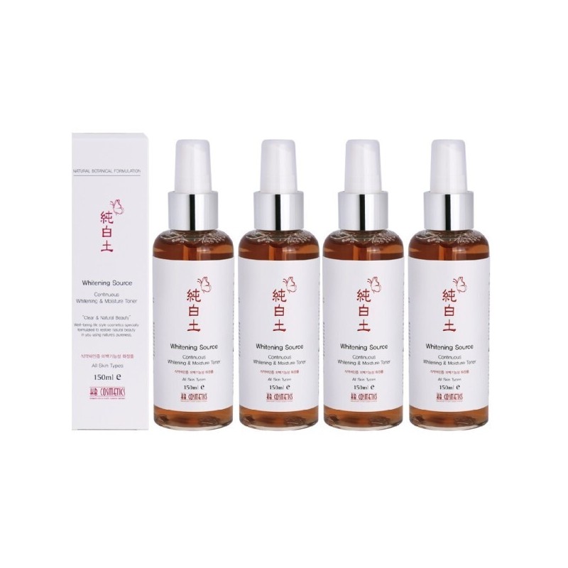 Soonbaekto Whitening/Moisture/Toner/150mlx6/Skin Care/Serum/Essence/Ampoule/Whitening/Moisturizing