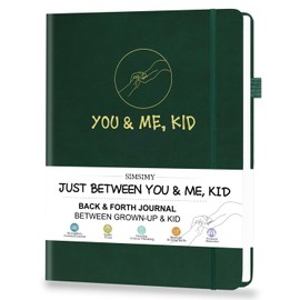 Just Between You and Me, Kid - A Back & Forth Journal Memory Book for Grown-Up & Kid, Adults & Kids to Strengthen Bond & Communication, Parent Child Journal with Interactive Prompt Questions, Gift for Girls Boys Age 6-12
