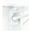 SuperSlide White Closet Rod Support Pack of 2