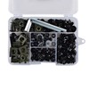 Motorcycle Fairing Bolt Kit, 177pcs, M5 M6 Screws, Aluminium Fasteners,
