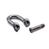 4pcs Hex dee shackle with flush allen key countersunk hex