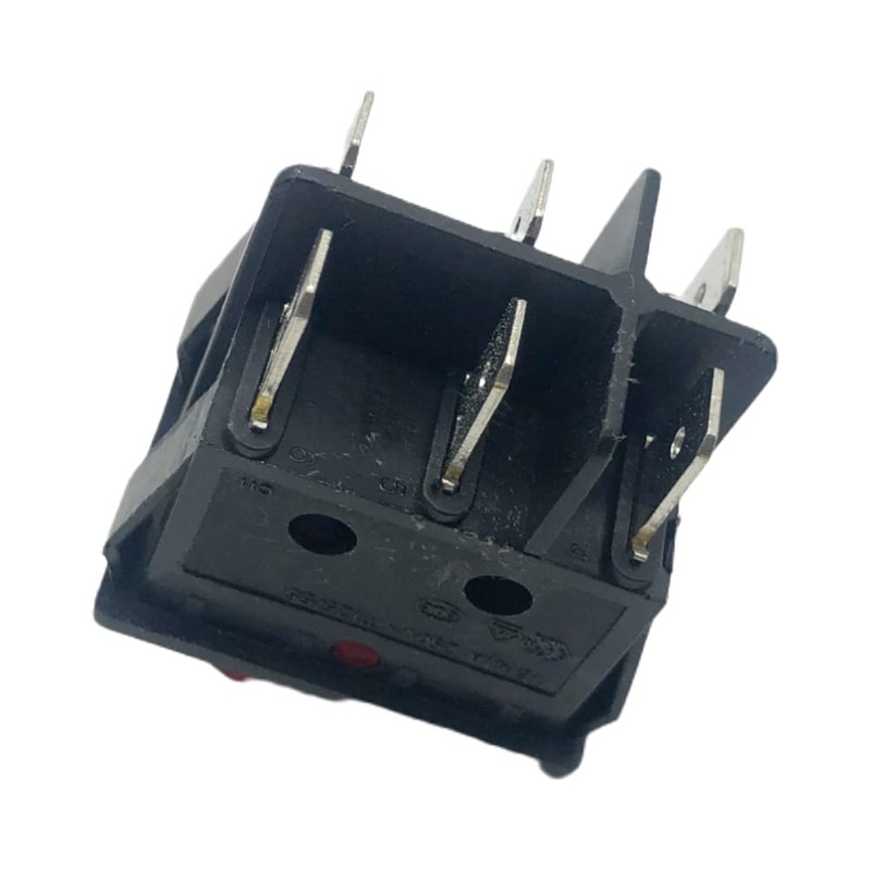 Rocker Switch 16A 20A Canal R Series 6 Pin Space