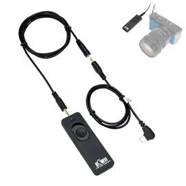 KIWIFOTOS Shutter Remote Control for Panasonic Lumix DC-TZ99 S9 G100D Remote Release for Panasonic Lumix S9 G100D DC-TZ99 DC-S9 DC-G100D 3 Shooting Modes 130cm Extension Wire Included Long Exposure Valve Block Function
