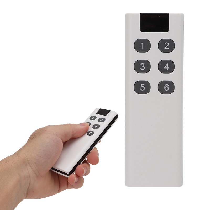 433MHz Remote Control 6 Keys 100 Meters High Sensitivity Fashionable