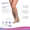 SIGVARIS Women’s Essential Opaque 860 Closed Toe Calf-High Socks 30-40mmHg