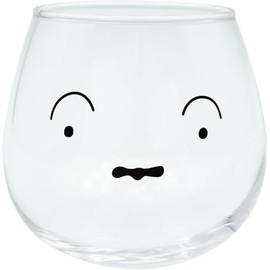 Crayon Shin-chan Wobbling Glass, White