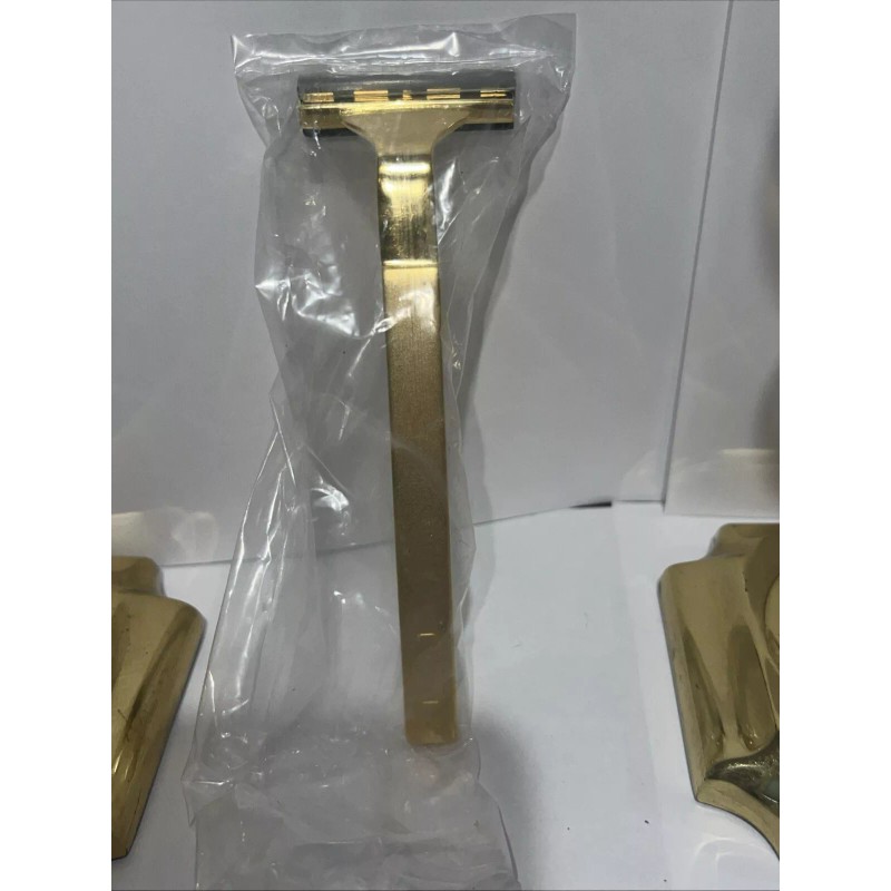 aramis Vintage Aramis Shaving Razor With Blade Gold Tone