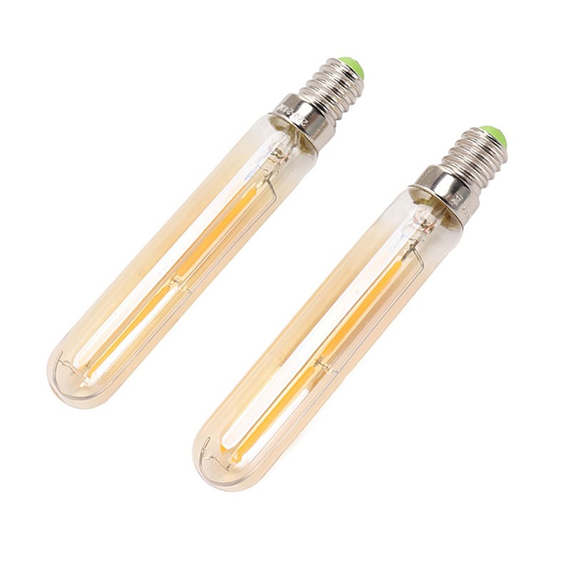 2Pcs LED Tube Bulb 4W E14 2300K Tubular Light Lamp