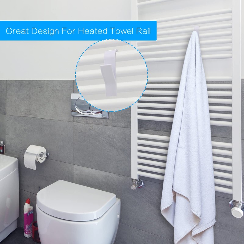 Fentar Pack of 8 Hooks for Round Radiators, Round Radiator
