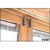 TERF® Traditional Antique Black Necked Tower Door Bolt Barrel Slide