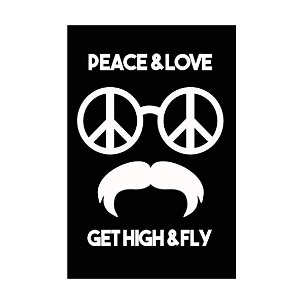 Peace: Notebook with 120 lined pages DIN A5