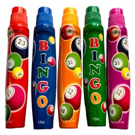 Thomas & Anca Club Supplies Ltd 15ml Slimline Bingo Dabbers Pack of 5