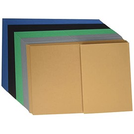 Craft UK 2346 C6 Card and Envelope Pack of 50 - Deep Colours