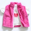 NIXNUT Doll Clothes Winter Outfit Jacket Vest Top with Bowknot