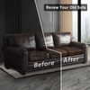 ANARACHON Leather Look Couch Cushion Covers Sofa Seat Slipcovers Sets